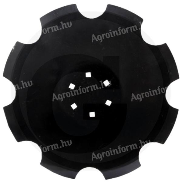 18028 H2206710 GRANIT Tárcsalap Csipkés, Ø 460 x 5 mm