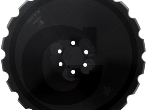 18028 H2234360 GRANIT Tárcsalap Finoman csipkézett, Ø 510 x 6 mm Ø fura = 11 mm lyukkör Ø = 100 mm