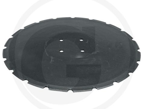 18031-0619 GRANIT Tárcsalap Finoman csipkézett Ø 450 x 5 mm 18031-0619 GRANIT Tárcsalap Finoman csipkézett Ø 450 x 5 mm