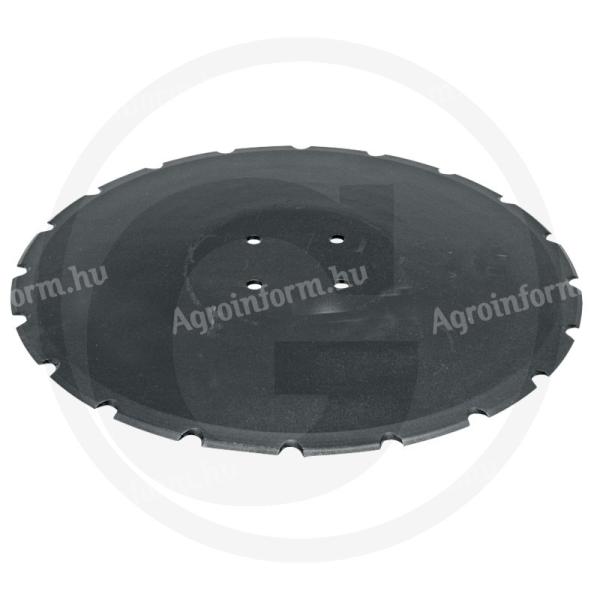 18031-0619 GRANIT Tárcsalap Finoman csipkézett Ø 450 x 5 mm