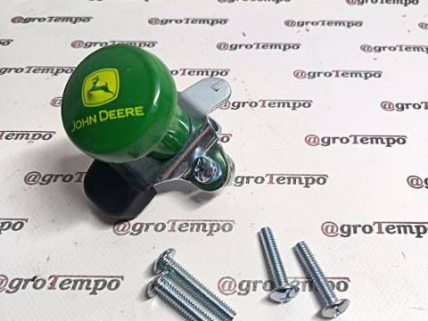 MCXFA1562 John Deere Kormányforgató gomb - Zöld, sárga logóval