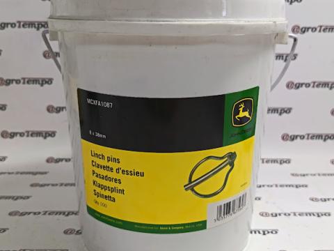 MCXFA1087 John Deere Rögzítőcsap körte alakú füllel - 8 x 38 mm (100db)