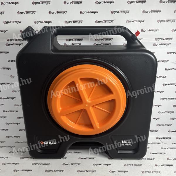 47366GROZ OlajLeeresztő edény 15 l