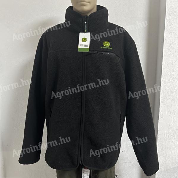 MCS20020058 John Deere polárkabát sofőröknek, fekete