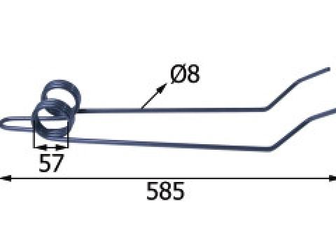 AC495754 KVERNELAND Magtakaró pálca