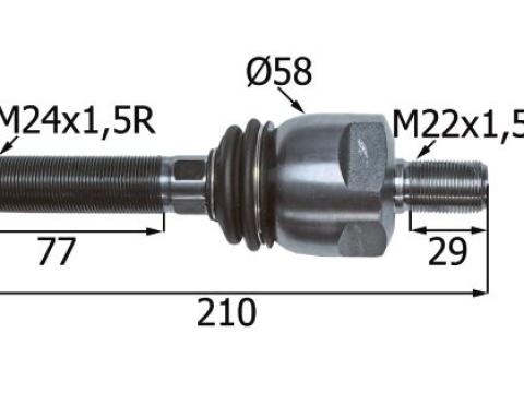 802762 Axiálcsukló