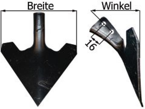 15-092-S EINBÖCK Lúdtalp kapa 30x10mm 140 mm