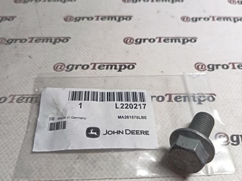 L220217 John Deere Hatlapfejű peremes csavar, M12 X 23 L220217 John Deere Hatlapfejű peremes csavar, M12 X 23