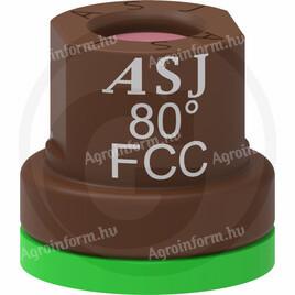 12327376 ASJ Tele kúpos szórásképű fúvóka 80° FCC