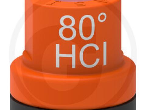 12328247 ASJ Üreges kúpos szórásképű fúvóka 80° HCI