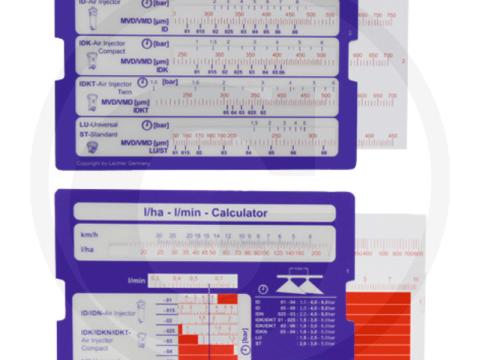 6700950095012112 Lechler Cseppméret-kalkulátor (a fúvóka típusa, a sebesség és a nyomás alapján) 6700950095012112 Lechler Cseppméret-kalkulátor (a fúvóka típusa, a sebesség és a nyomás alapján)
