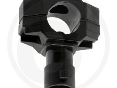 670400250 ARAG Egyállású fúvókatartó Rögzítőbilinccsel Ø cső 3/4”, Ø furat 10 mm