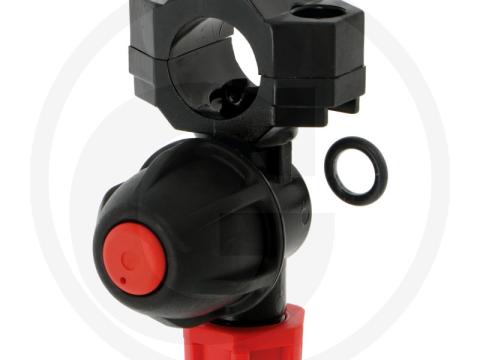 670402045 ARAG Egyállású fúvókatartó Ø cső 1/2”, 21 mm Ø furat 10 mm