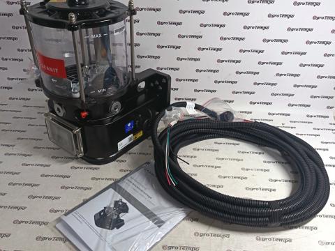 11092131 GRANIT Elektromos szivattyú 12 V-os vezérléssel és zsírtartállyal (központi zsírzó) 2 kg 11092131 GRANIT Elektromos szivattyú 12 V-os vezérléssel és zsírtartállyal (központi zsírzó) 2 kg