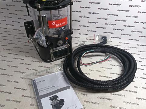 11088243 GRANIT Elektromos szivattyú 24 V-os vezérléssel és zsírtartállyal (központi zsírzó) 2 KG 11088243 GRANIT Elektromos szivattyú 24 V-os vezérléssel és zsírtartállyal (központi zsírzó) 2 KG