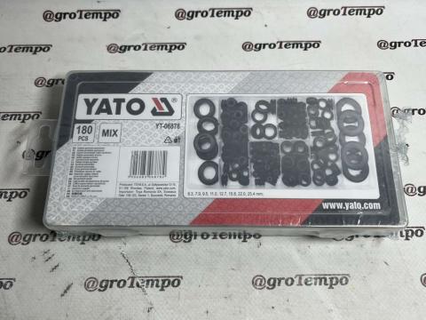 YT-06878 YATO Kábelátvezető gumigyűrű készlet 180 részes