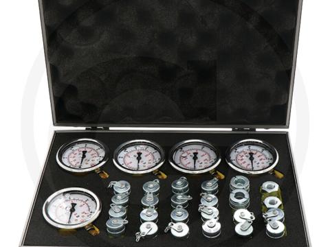 85050005 GRANIT Nyomásmérő klt. 5 analóg órával táskában