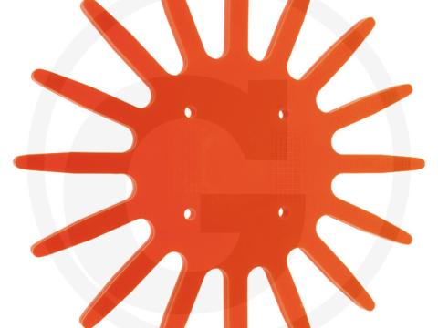 19510847 GRANIT Ujjas kapa műanyag 370 mm