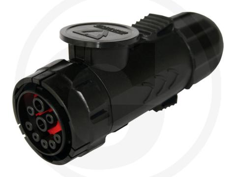 5060010649 ERICH JAEGER Csatlakozó ISOBUS (IBIC) 12 V 10 mm² | 9 pólusú