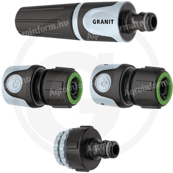 7540000069 GRANIT BLACK EDITION Indulókészlet 1/2”