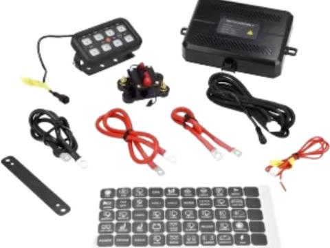 LA110SWITCH KRAMP 8 csatornás kapcsolópanel