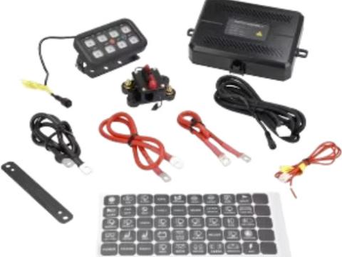 LA111SWITCHBT KRAMP 8 csatornás kapcsolópanel + Bluetooth LA111SWITCHBT KRAMP 8 csatornás kapcsolópanel + Bluetooth