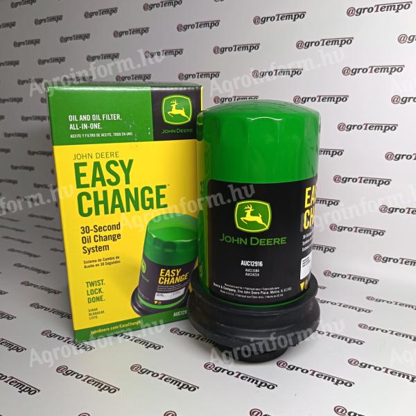  AUC12916 John Deere EASY CHANGE™ Motorolajszűrő