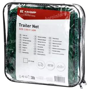 C400210KR KRAMP Pótkocsi rakományháló 4.00x2.10m