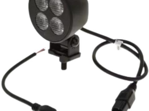 LA10831 KRAMP LED-es munkalámpa, 24 W, 2556 lm, kerek, 12-24 V, fehér, 83,9x99,5x59 mm, Deutsch csatlakozós, reflektor, 4 LED-es