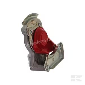T710810 Légfék-csatlakozó nyitott M16x1,5 piros