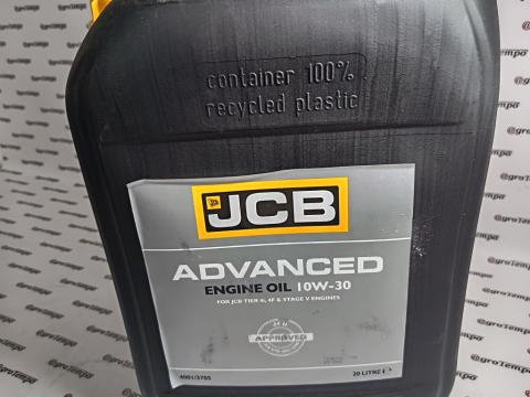4001/3705 JCB Advanced Engine Oil - Motorolaj 10W-30 (20L) 4001/3705 JCB Advanced Engine Oil - Motorolaj 10W-30 (20L)