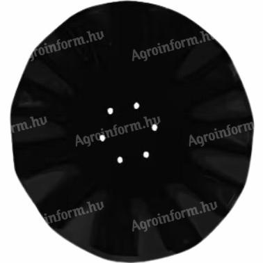 110032N Kramp Sima tárcsalap 460 x 4,0mm