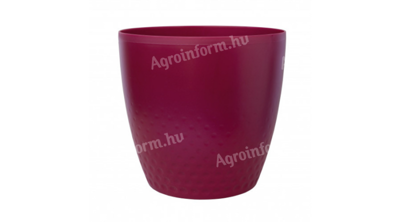 Plastia Perla kaspó 30 cm vörösbor