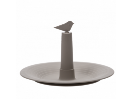 Plastia Finch madárfürdő barna