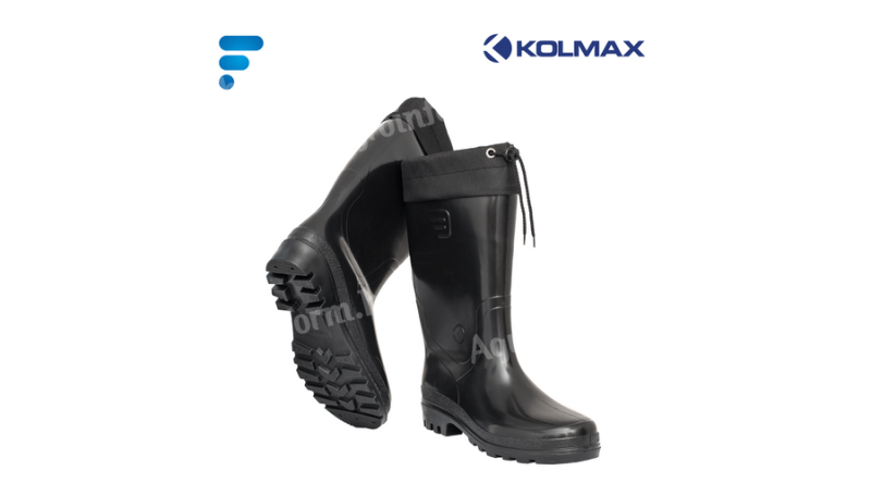 Kolmax 012K PVC csizma (fekete, 41-46)