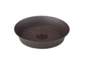 Plastia cserépalátét Tulipan 35cm csokoládé