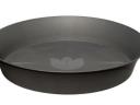 Plastia cserépalátét Tulipan 24 cm antracit