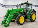 ÚJ homlokrakodó John Deere traktorokhoz. 6110M-6140M és 6110R-6130R modellekhez, joystick, párhuzamos szintezés, 2000 kg teherbírás