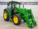 ÚJ homlokrakodó John Deere traktorokhoz. 6110M-6140M és 6110R-6130R modellekhez, joystick, párhuzamos szintezés, 2000 kg teherbírás