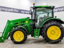 ÚJ homlokrakodó John Deere traktorokhoz. 6110M-6140M és 6110R-6130R modellekhez, joystick, párhuzamos szintezés, 2000 kg teherbírás