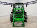 ÚJ homlokrakodó John Deere traktorokhoz. 6110M-6140M és 6110R-6130R modellekhez, joystick, párhuzamos szintezés, 2000 kg teherbírás