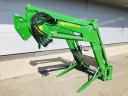 ÚJ homlokrakodó John Deere traktorokhoz. 6110M-6140M és 6110R-6130R modellekhez, joystick, párhuzamos szintezés, 2000 kg teherbírás
