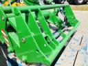 ÚJ homlokrakodó John Deere traktorokhoz. 6110M-6140M és 6110R-6130R modellekhez, joystick, párhuzamos szintezés, 2000 kg teherbírás