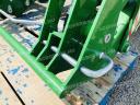 ÚJ homlokrakodó John Deere traktorokhoz. 6110M-6140M és 6110R-6130R modellekhez, joystick, párhuzamos szintezés, 2000 kg teherbírás