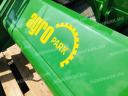 ÚJ homlokrakodó John Deere traktorokhoz. 6110M-6140M és 6110R-6130R modellekhez, joystick, párhuzamos szintezés, 2000 kg teherbírás