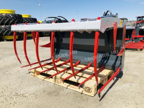 ÚJ 150 cm széles hidraulikus trágyavilla. homlokrakodóhoz EURO felfogatással, 2 munkahenger, cserélhető 88 cm-es alsó tüske, erősített kivitel ÚJ 150 cm széles hidraulikus trágyavilla. homlokrakodóhoz EURO felfogatással, 2 munkahenger, cserélhető 88 cm-es alsó tüske, erősített kivitel