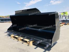 ÚJ földkanál 1 m³ méretben. JCB teleszkópos rakodóhoz, 235 cm széles, 1 m³-es méret, JCB Q-Fit felfogatással, cserélhető körmökkel