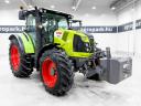 ÚJ 600 kg-os fronthidraulika tömbsúly, szürke színben. fém külső héj, beton belső, szürke színű, vonórésszel, AGROPARK felirattal