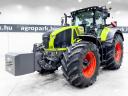 ÚJ 1200 kg-os fronthidraulika tömbsúly, szürke színben. fém külső héj, beton belső, szürke színű, vonórésszel, AGROPARK felirattal