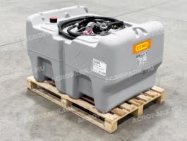 ÚJ CEMO 440 literes szállítható gázolaj üzemanyag tartály. automata töltőpisztollyal, 12V-os szivattyúval, 4 méter tömlővel